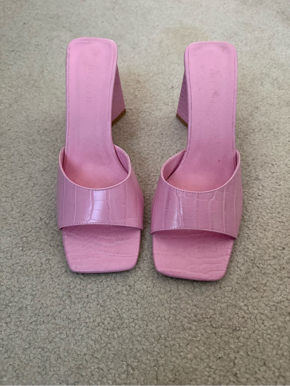 Pink Block Billini Heel